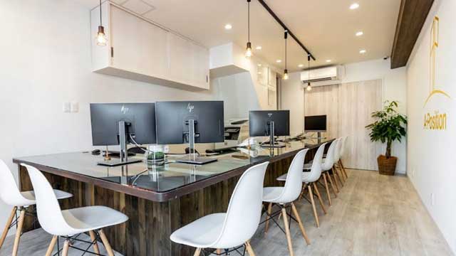 エーポジション中崎町店-店内